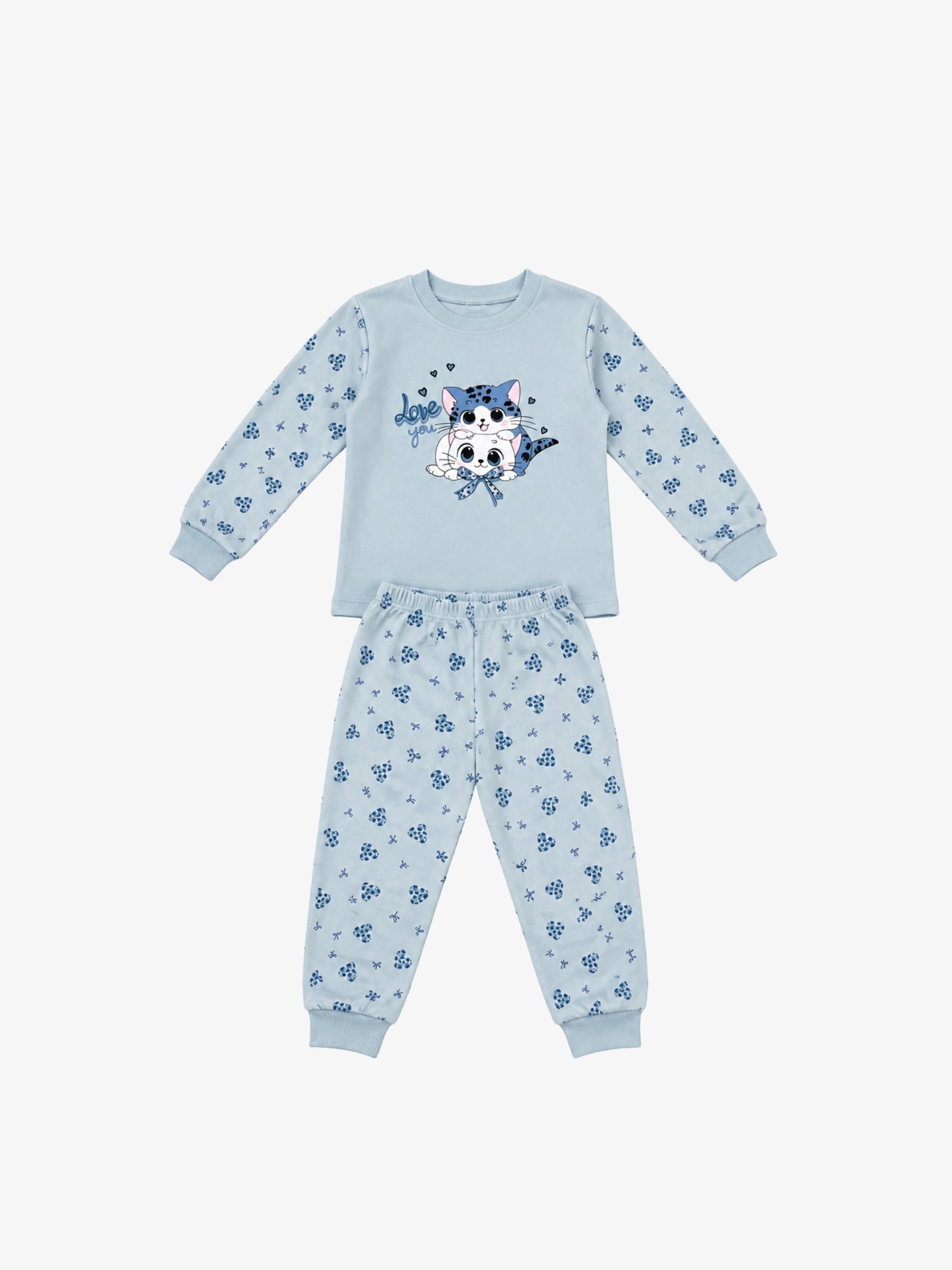 Pijama Bumbac “Didi”, Turcoaz
