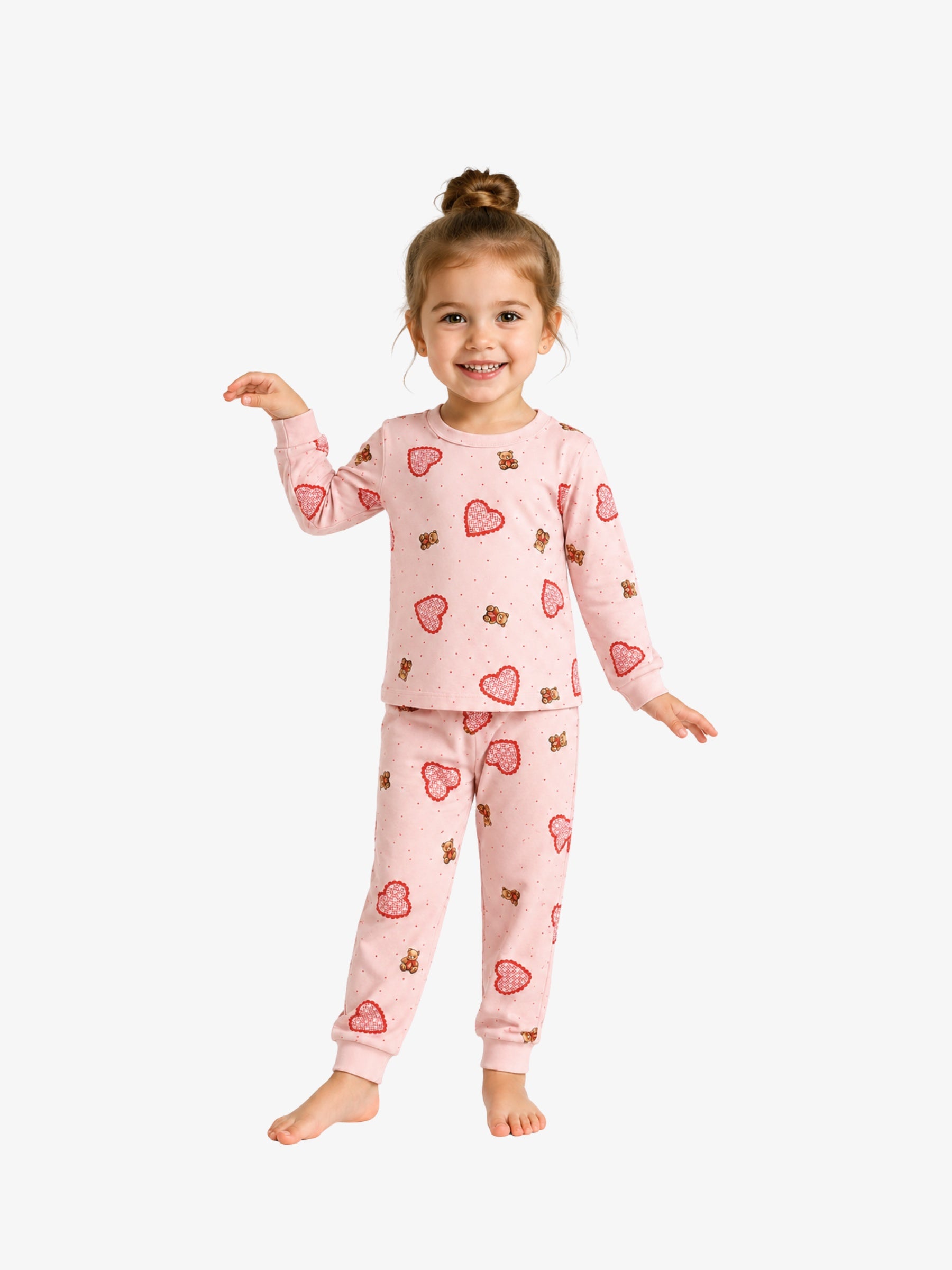 Pijama Confortabila “Alina”, Rose