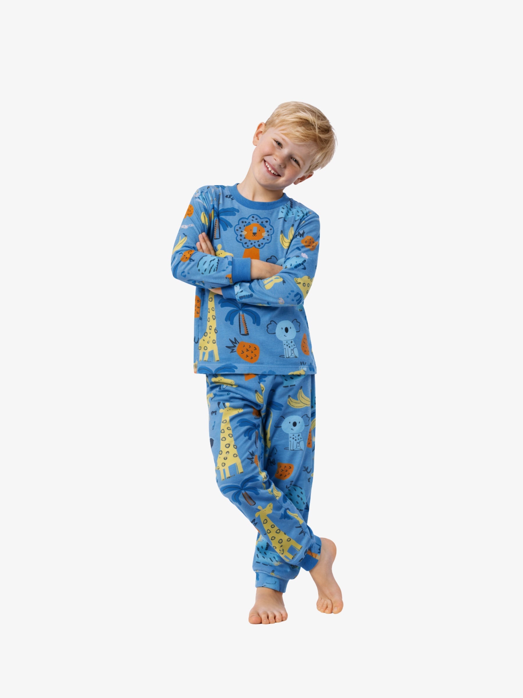 Pijama Confortabila “Kevin”, Imprimeu Zoo