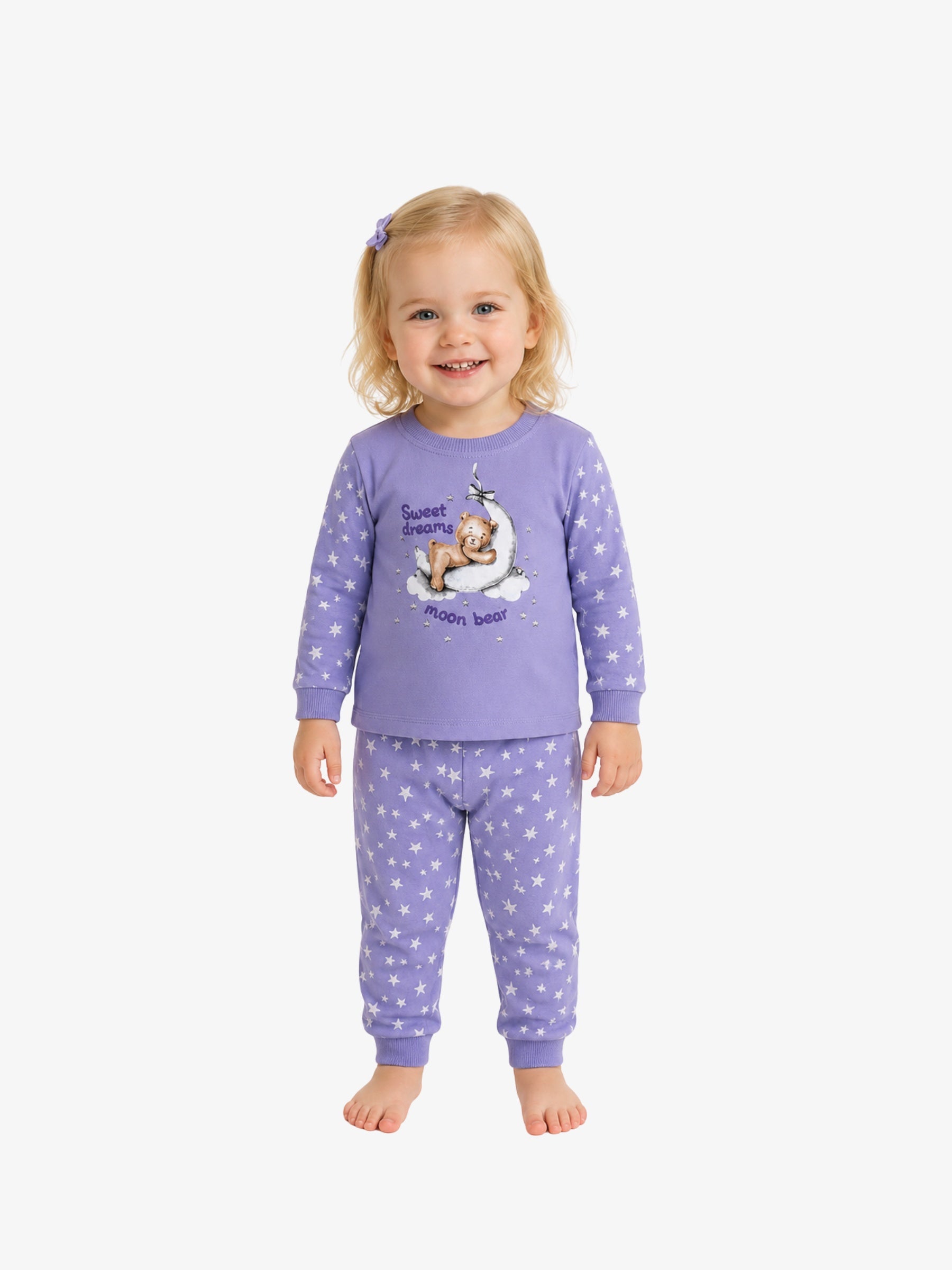 Pijama Confortabila “Luna”, Mov