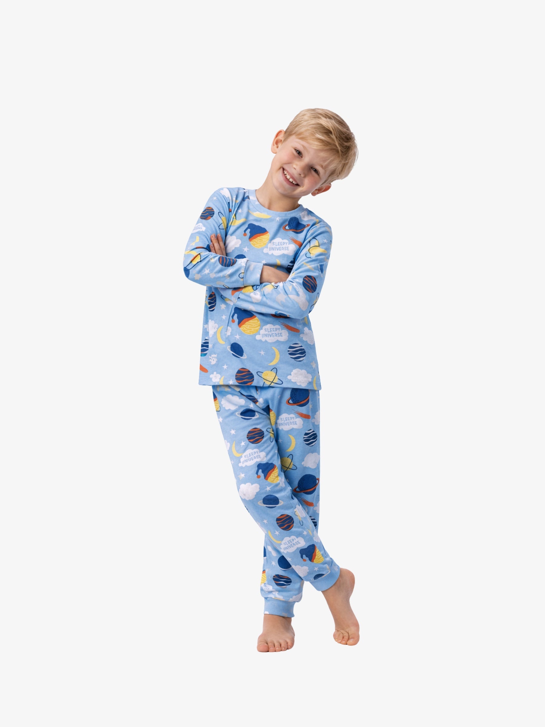Pijama Confortabila “Matei”, Imprimeu Cosmos