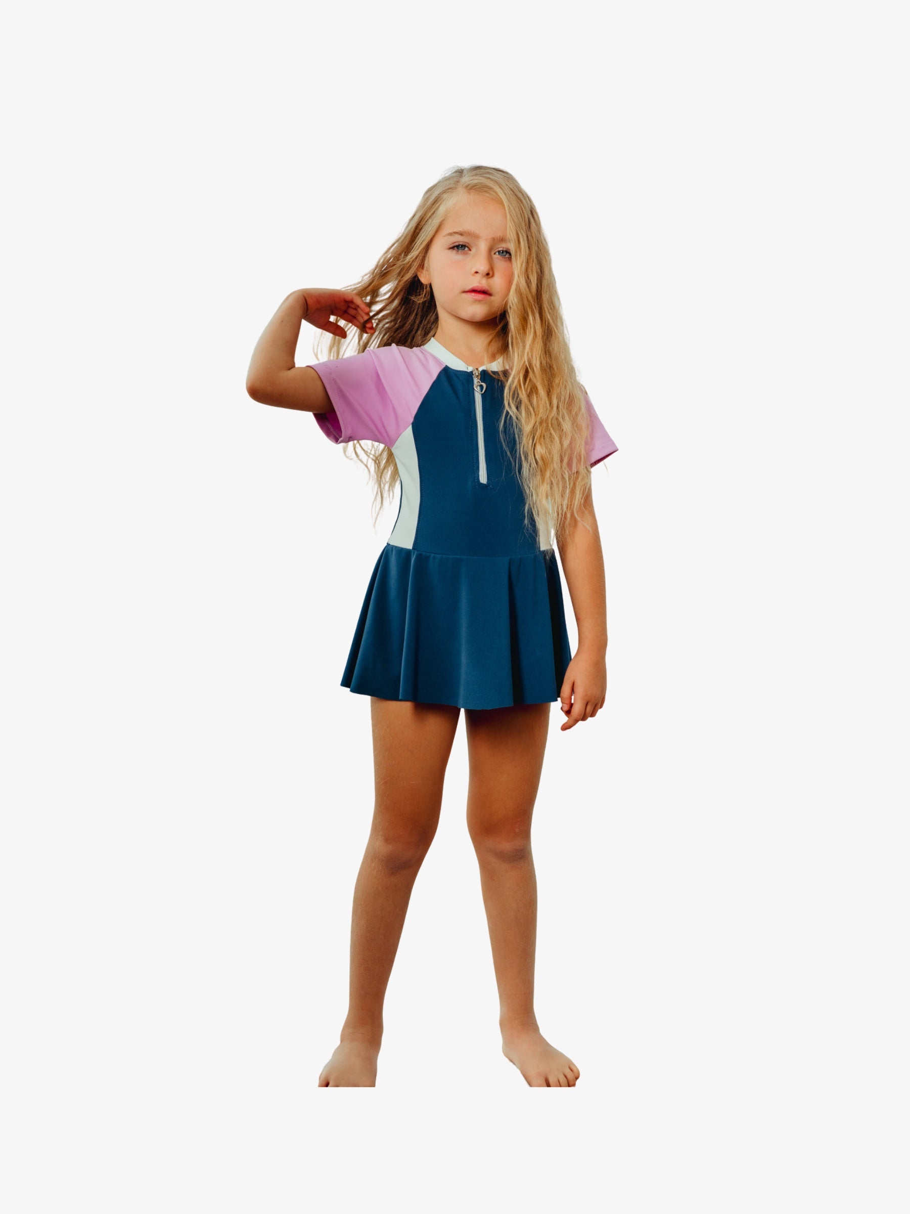 Costum de baie “Barbie”, Albastru
