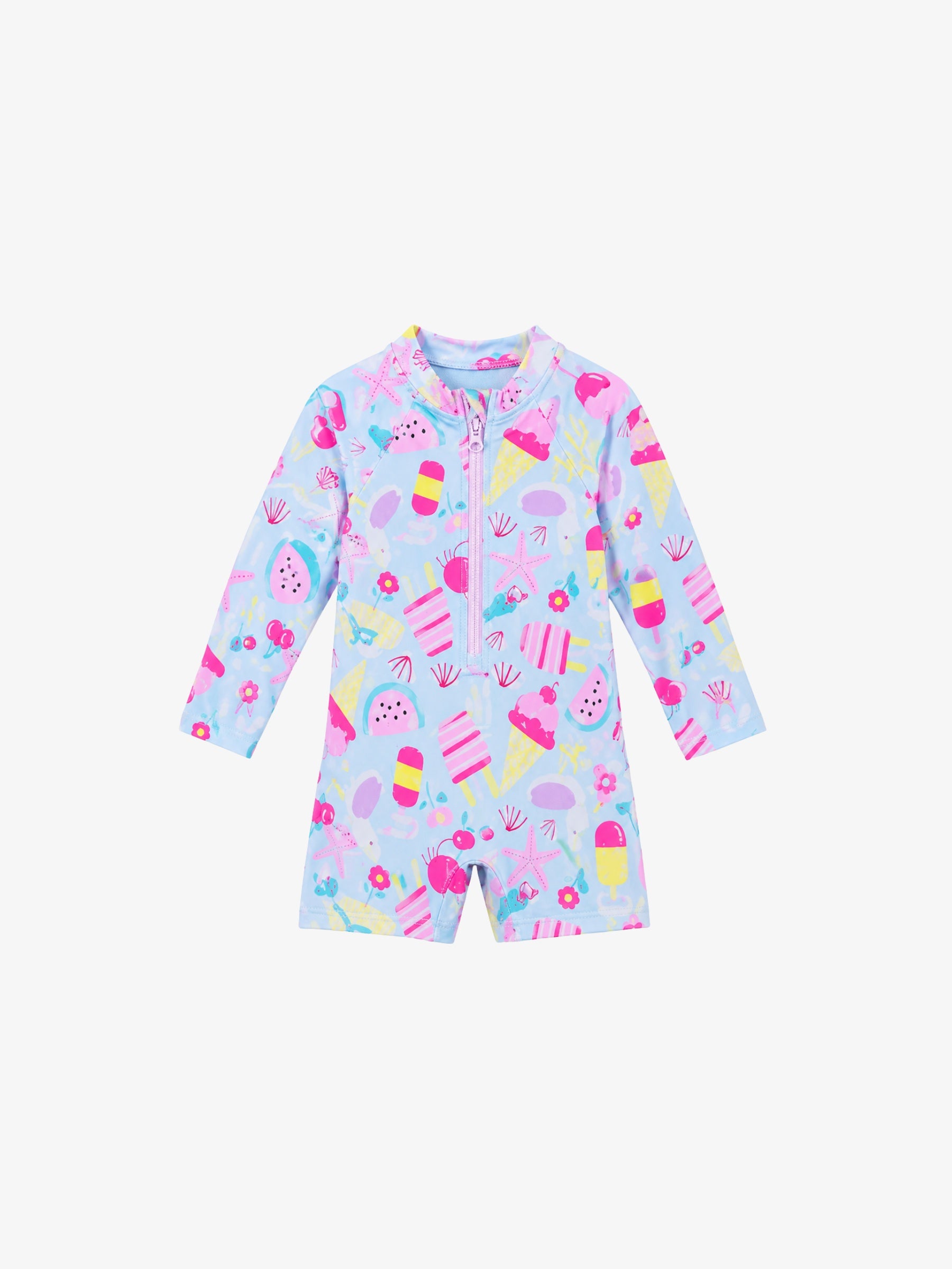 Costum de baie “Delmare”, Alb
