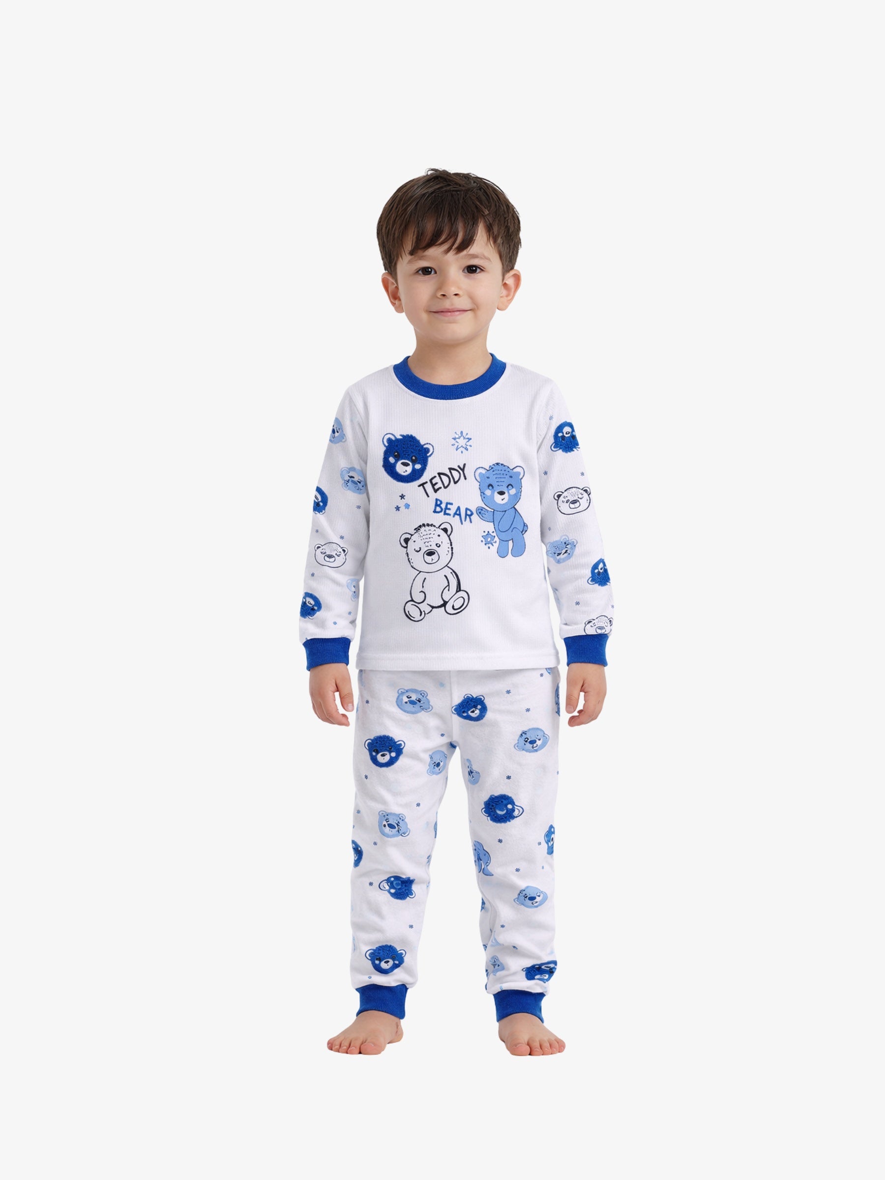 Pijama Confortabila “Edy”, Imprimeu Ursuleti
