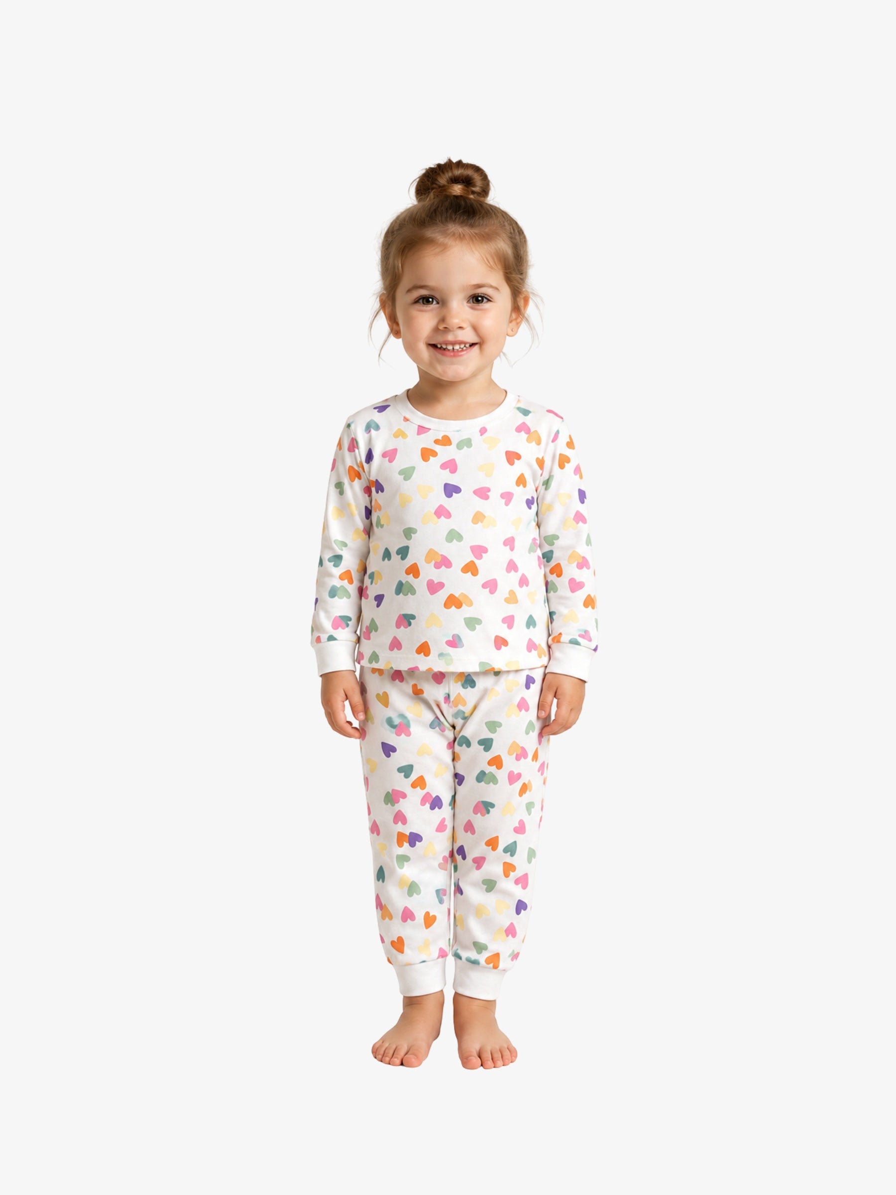 Pijama Bumbac “Eva”, Alb