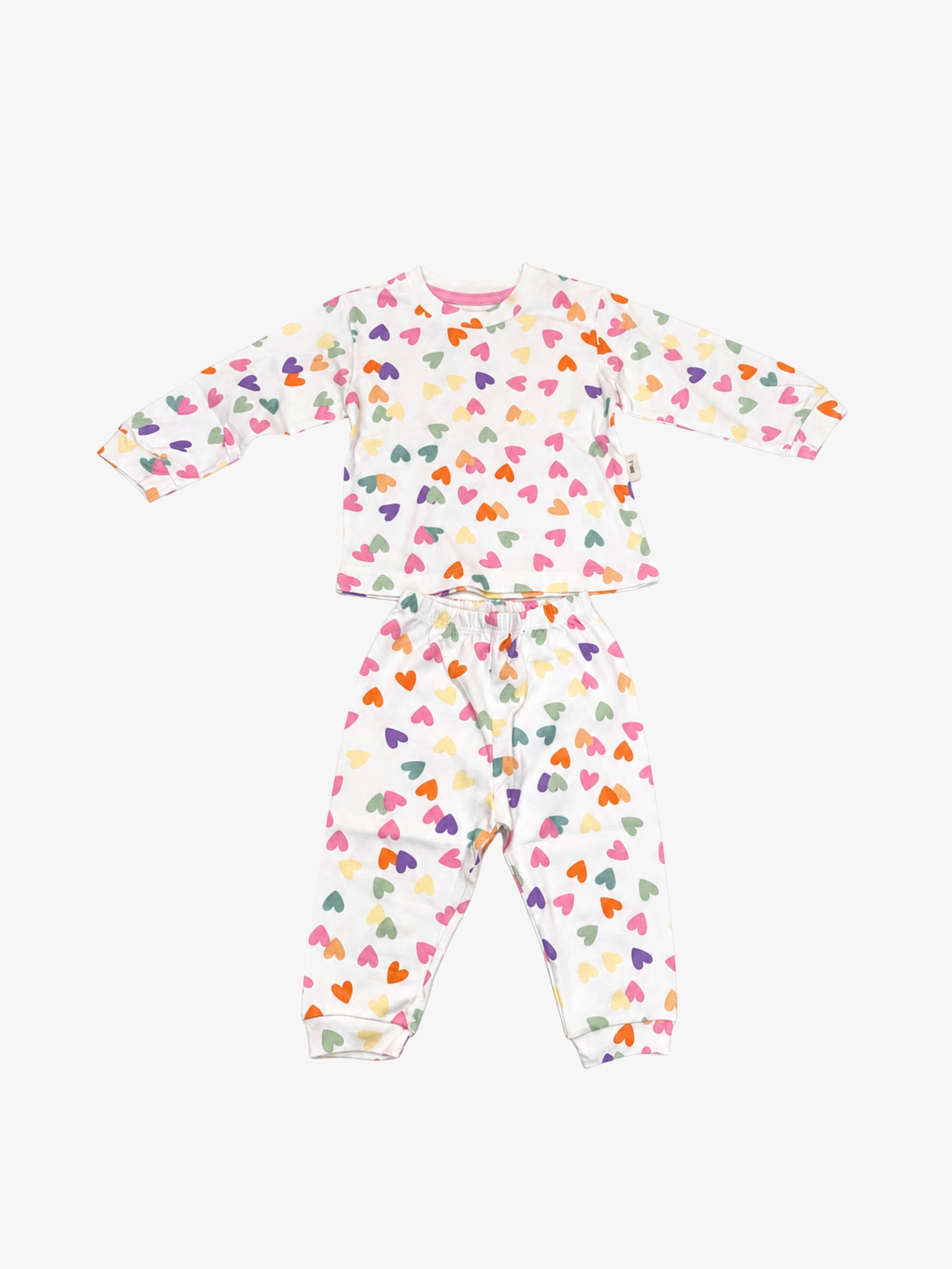 Pijama Bumbac “Eva”, Alb
