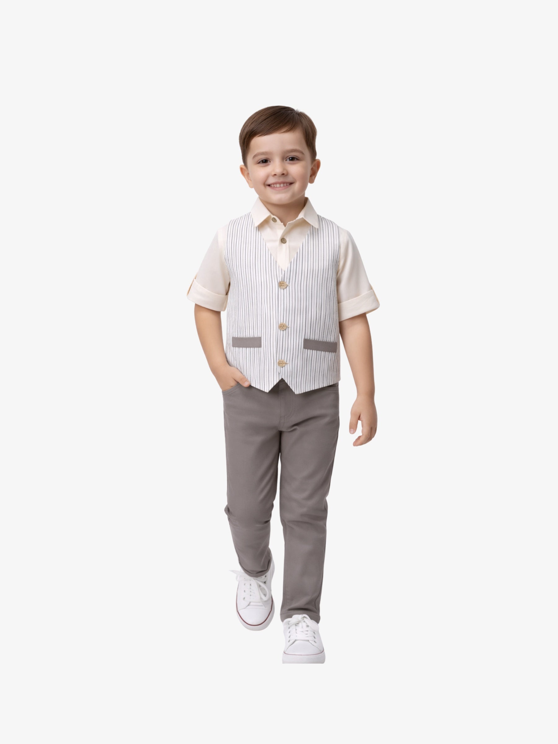 Costum Elegant “ Ricki”, Bej