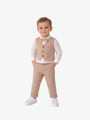 Costum Elegant “Iacob”, Bej