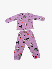 Pijama Bumbac “Kitty”, Mov