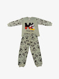 Pijama Bumbac “Mickey”, Verde