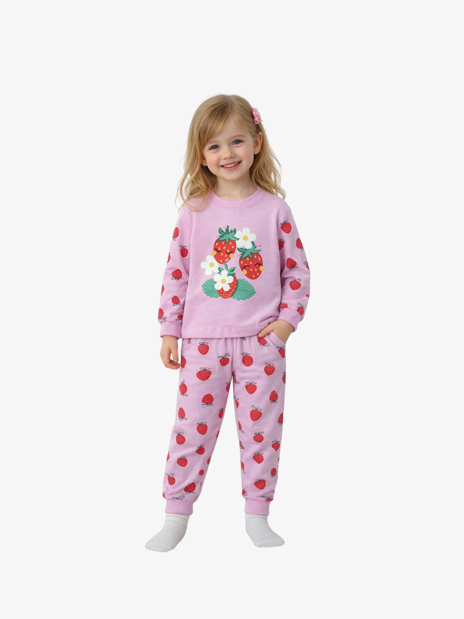 Pijama Confortabila “Ines”, Roz